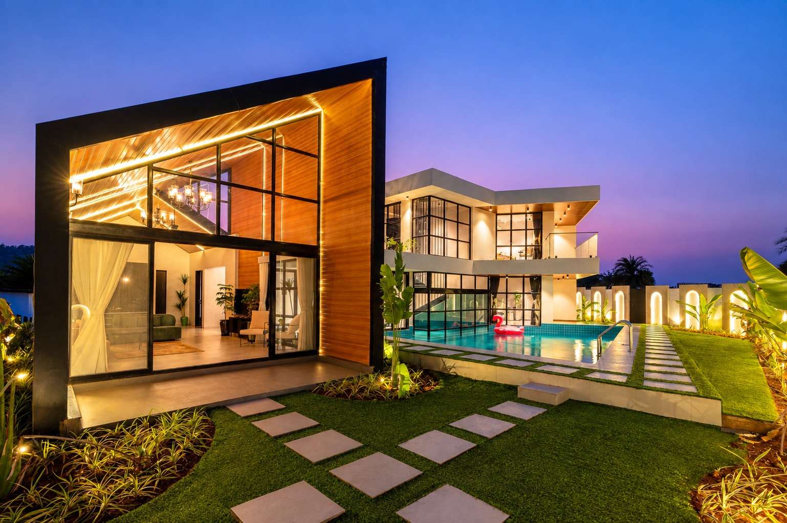 Black Mirror Villa, photograph 1